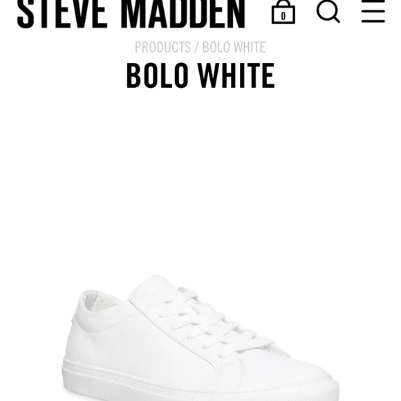 Steven By Steve Madden Bolo White Shoes 